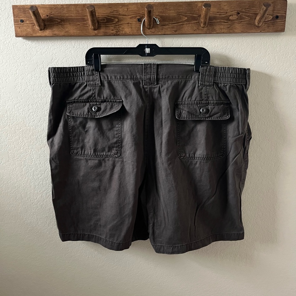 The Foundry Supply Co Cargo Shorts | Waist 48 | Brown | 100% Cotton - Picture 4 of 8